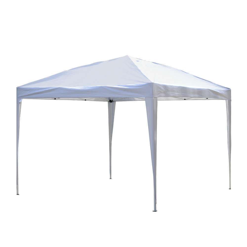 OUTSUNNY Tonnelle Barnum Pliant Blanc - L300xl300xH255cm