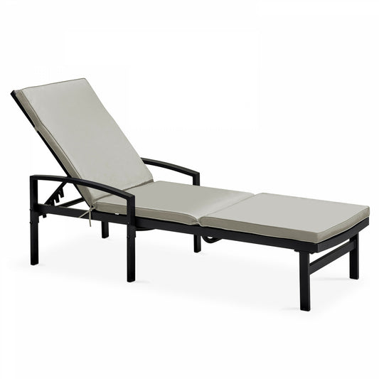 Coussin Bain De Soleil Polyester écru 186x53x5 Cm