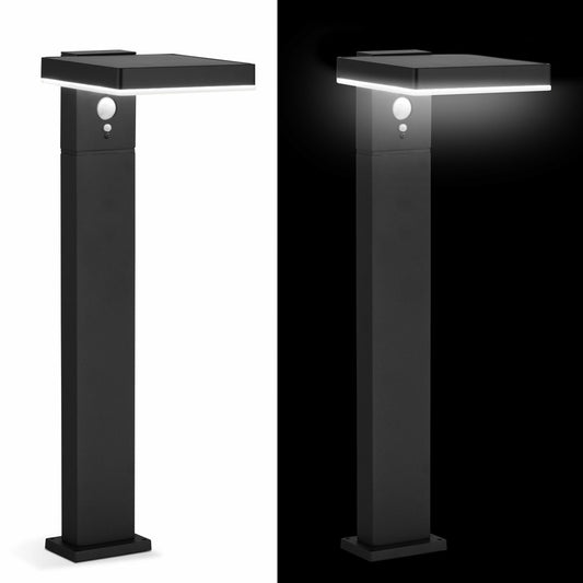 Lot De 2 Bornes à Fixer Solaire Led