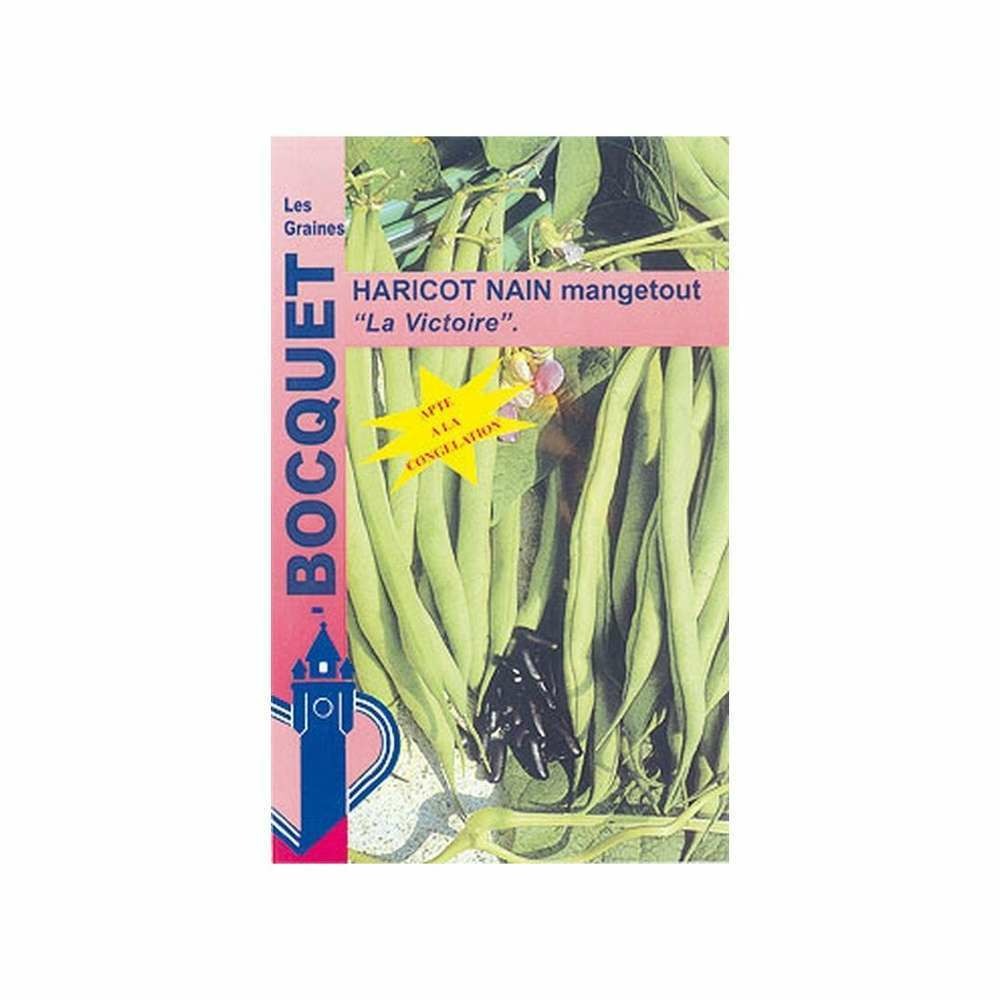 Graines D'haricot Nain Mangetout La Victoire - 120g