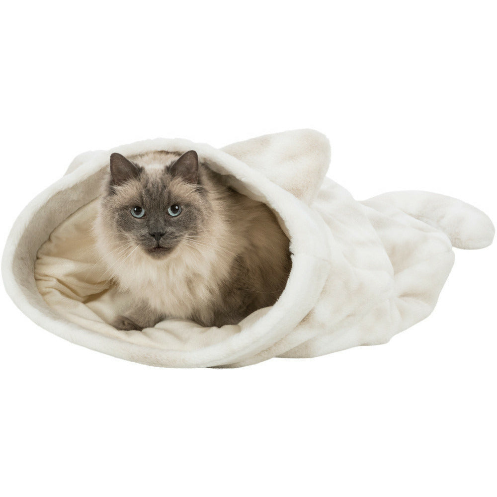Trixie Sac Douillet Nelli Dimensions: 54 × 23 × 65 Cm Coloris: Blanc-taupe Pour Ch