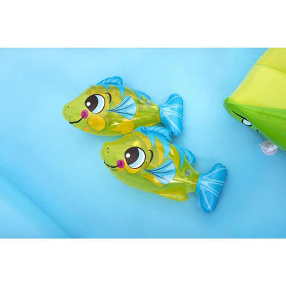 Bestway Aire De Jeux Aquatiques Avec Toboggan Amovible - 239x206x86 Cm