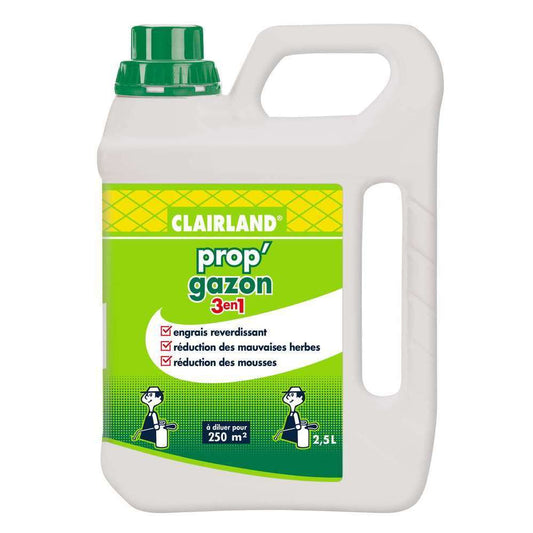  Engrais Gazon Liquide Prop'Gazon 3 En 1 - Concentré 2,5 L