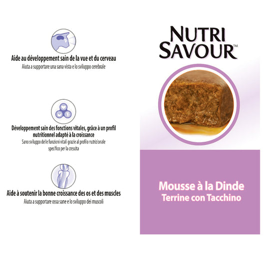  Sachets Nutrisavour Pour Chaton à La Dinde - 10 X 85 G