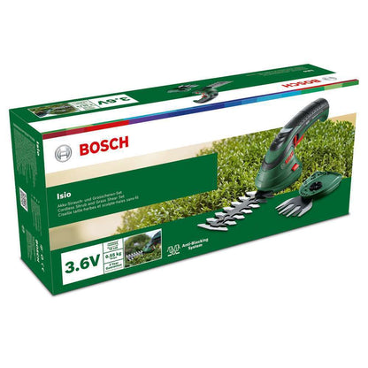 Bosch Taille-Herbes à Batterie 3.6V Isio Set 2 Lames