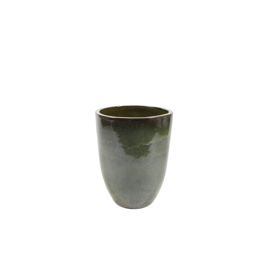  Pot Haut Rico Vert D26 H32 Cm