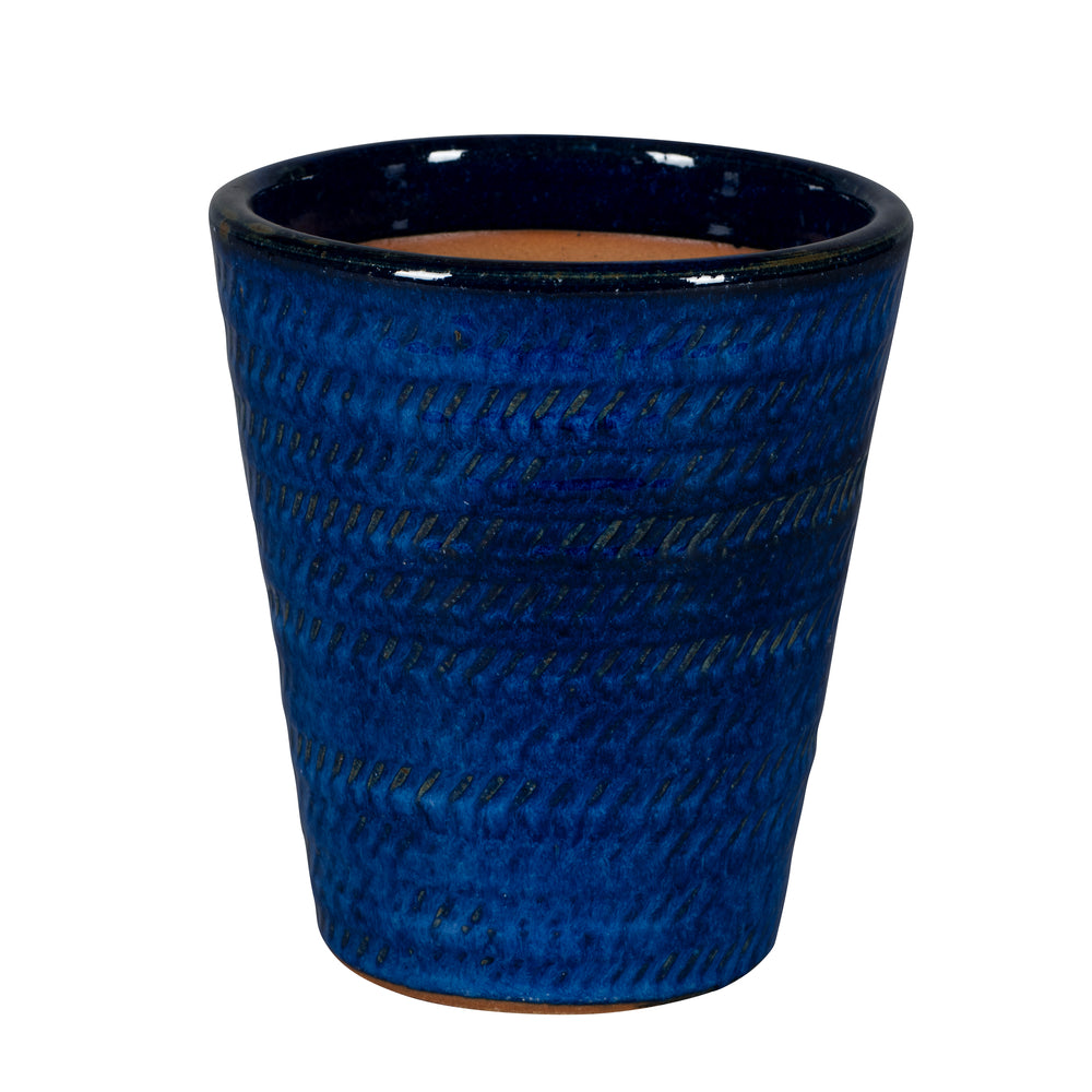  Pot Nirvana Bleu - D38xH36cm
