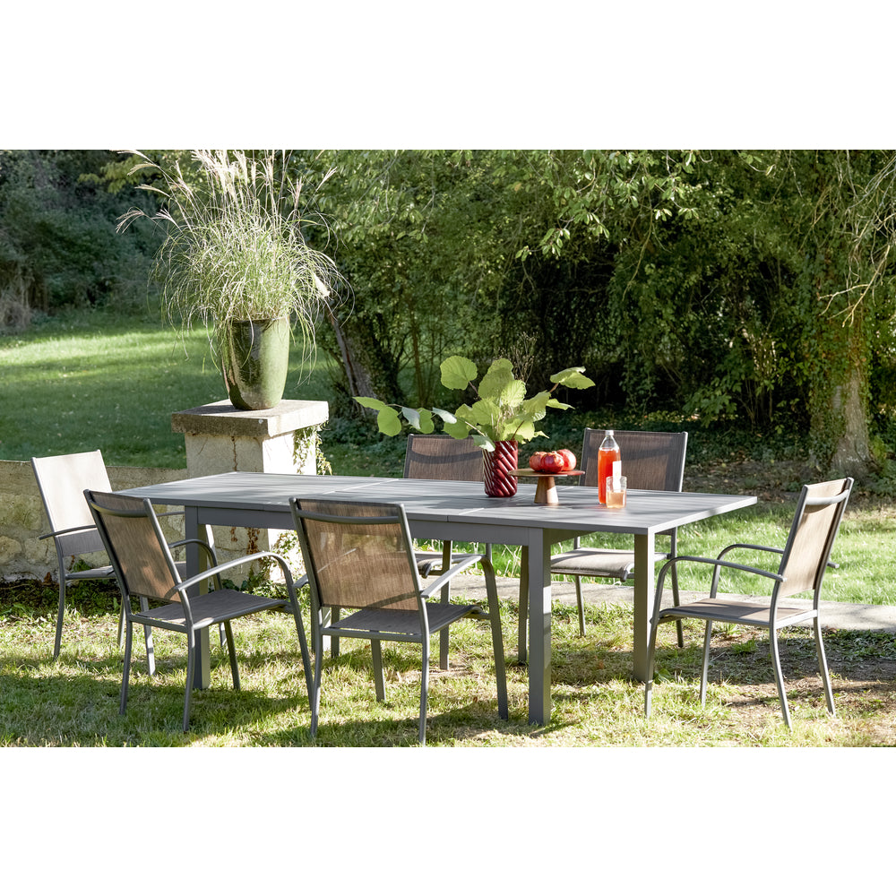  Table Extensible ATLAS En Aluminium - 160/240 Cm