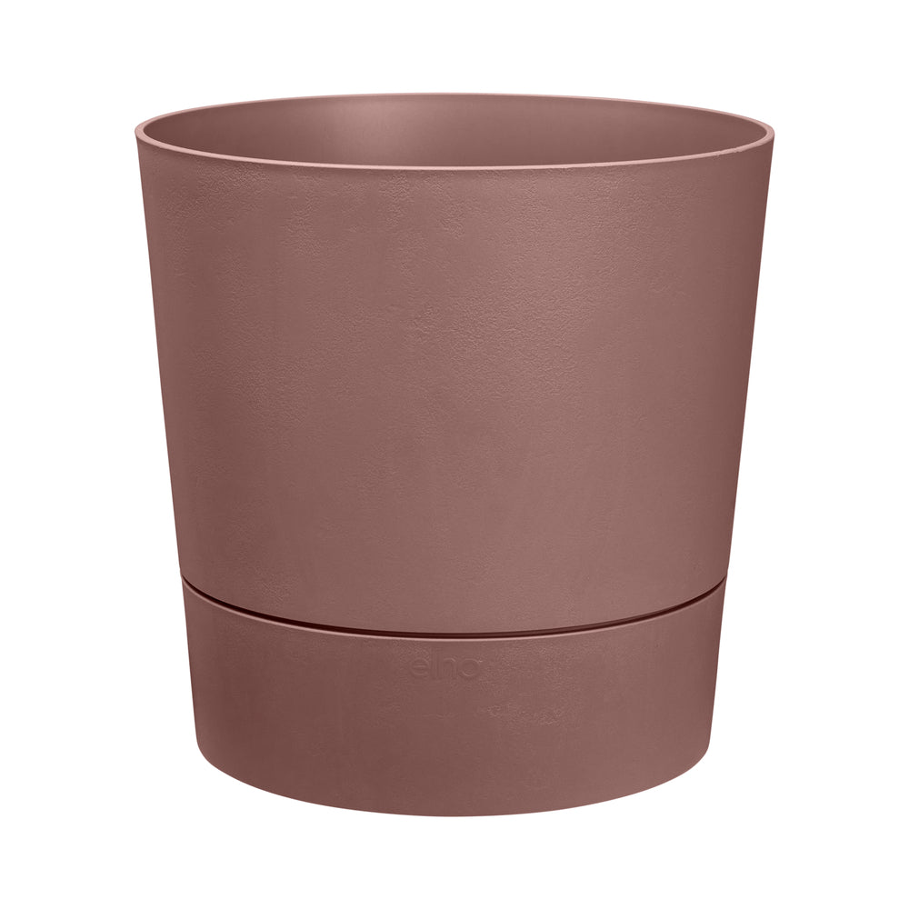 Elho Pot Greensense Aqua Care Rond Avec Réserve D'eau Brun Argile D.43cm