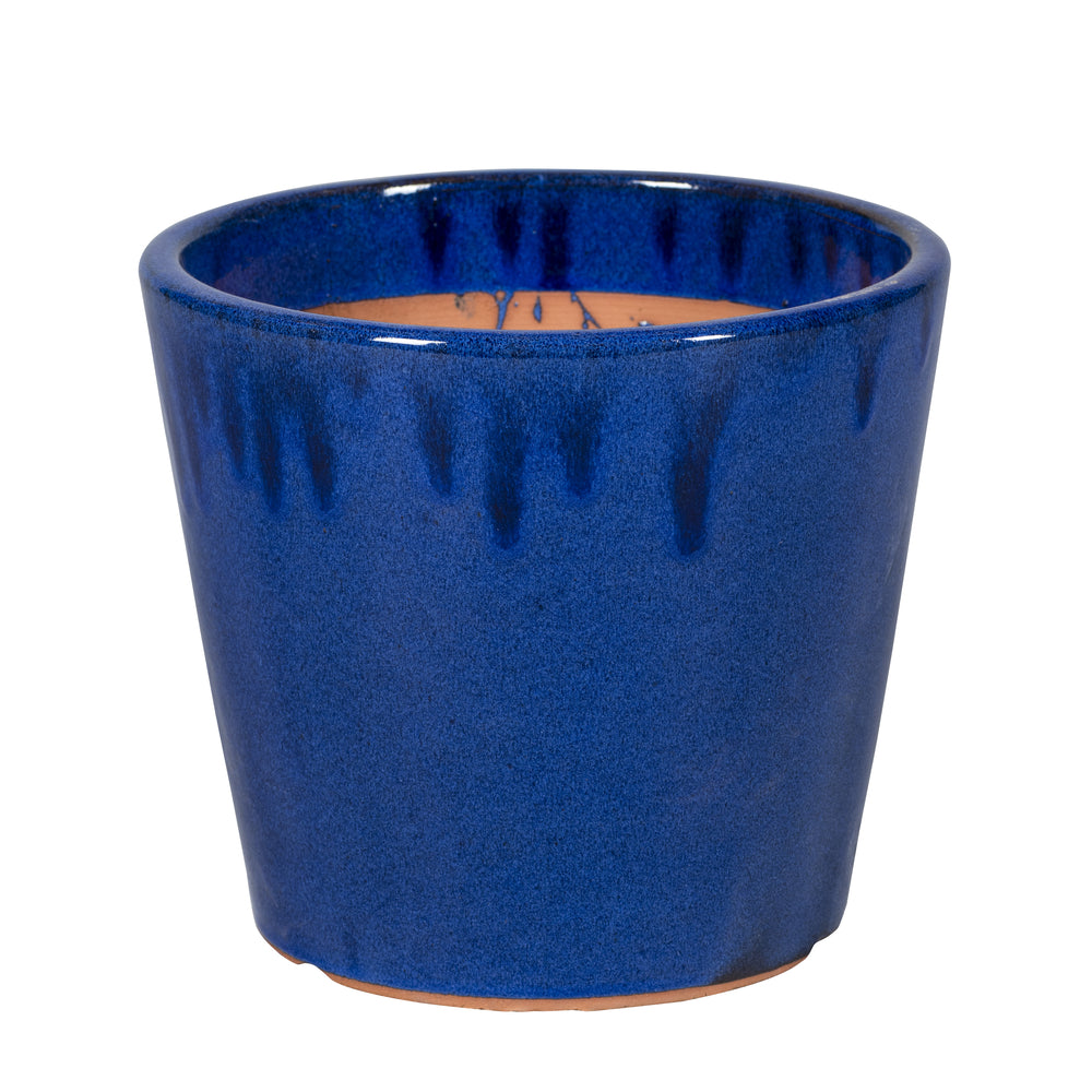  Pot émaillé Shanghai 4-01B Bleu - D.34xH.30cm