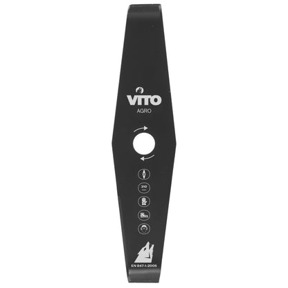  Lame De Coupe 310mm Vito Pour Débroussailleuse 2 Dents Alesage 25.4 Standard