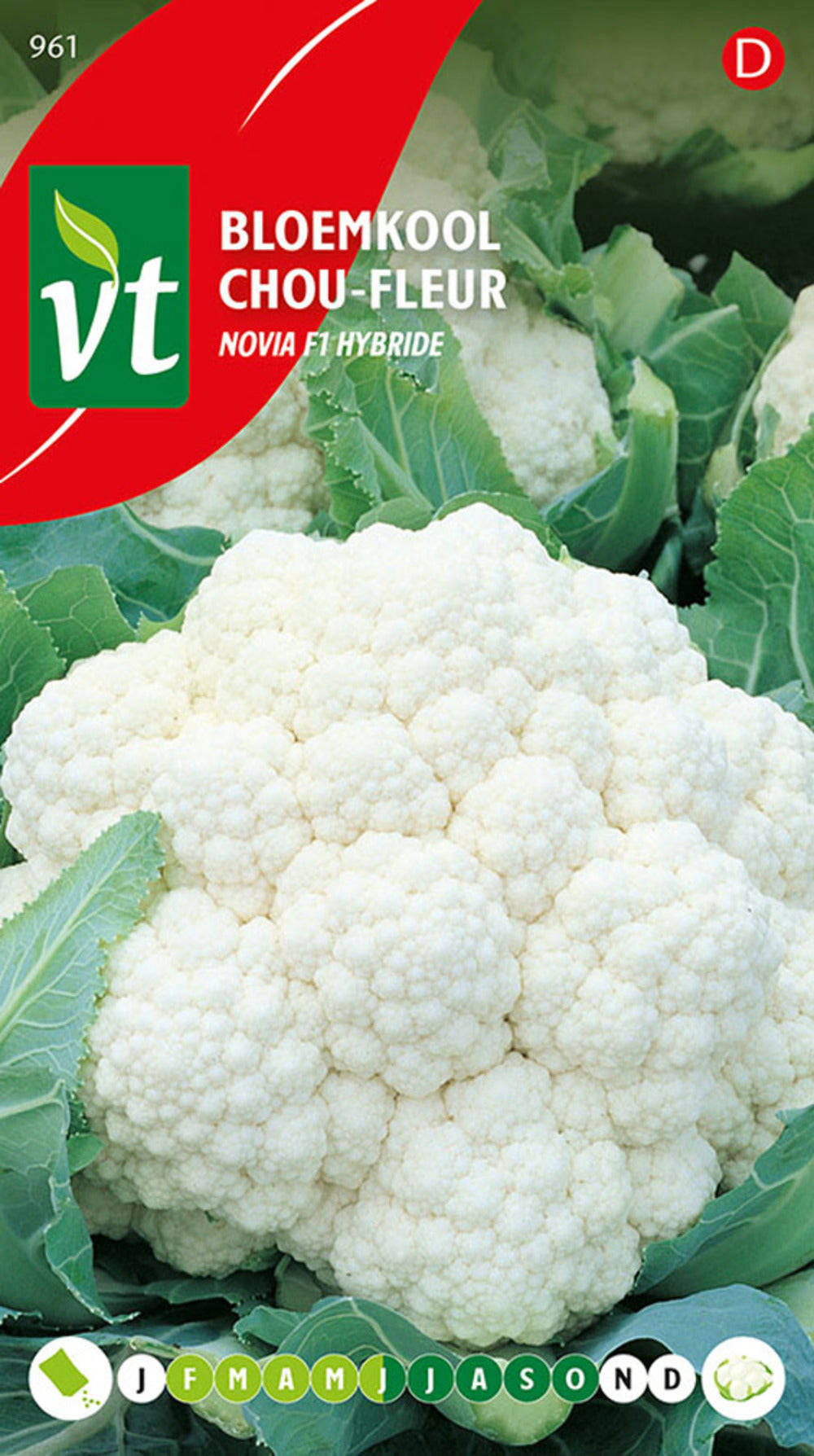  Chou-fleur Siria F1 Hybride - Ca. 0,3 Gr (livraison Gratuite)