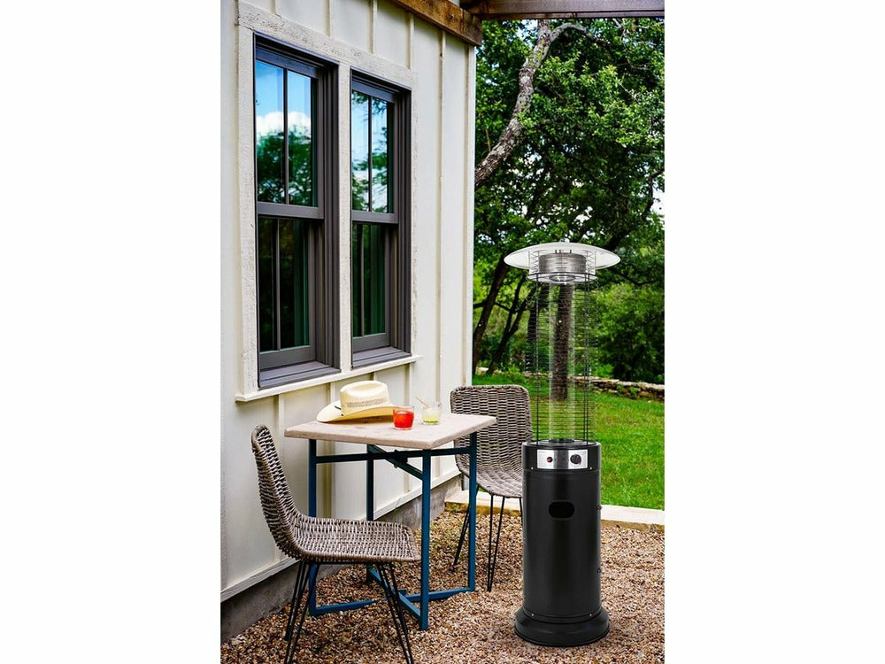  Parasol Chauffant Gaz "flamma" 11 Kw - Noir