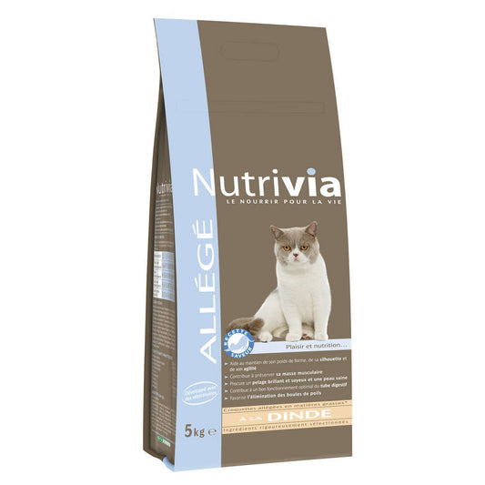  Croquettes Chat Adulte Allégées à La Dinde Super Premium - 5 Kg