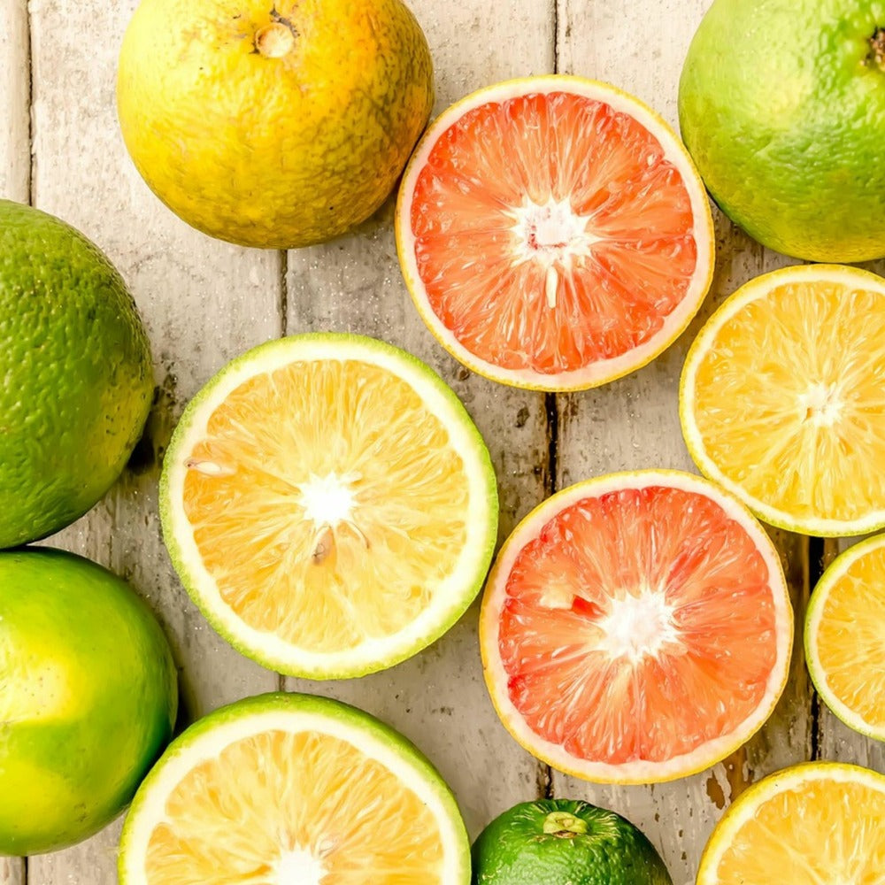  Mélange De Citrons - Set De 6 - Citrus Limon - Hauteur 25-40cm - ⌀9cm