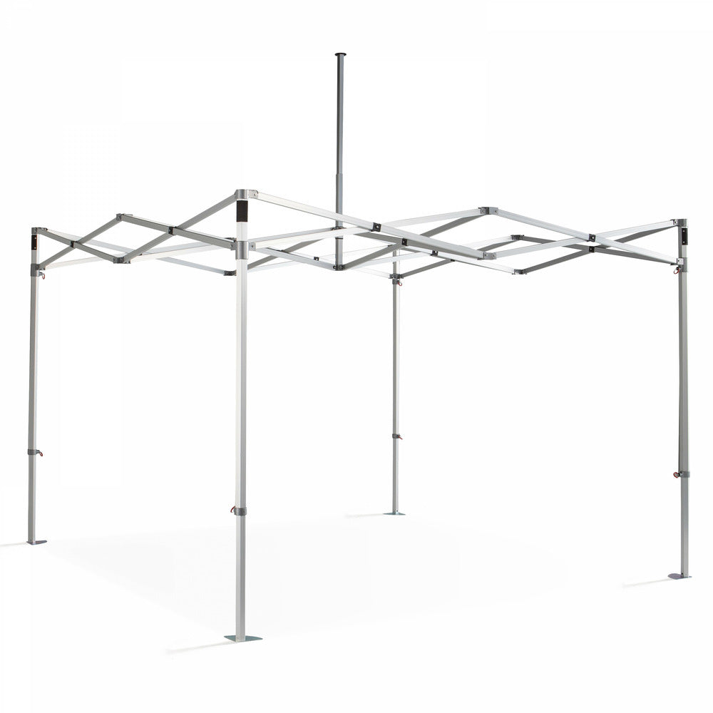  Tente Pliante M2 En Aluminium 3x3m 480g/m² 50mm Gris