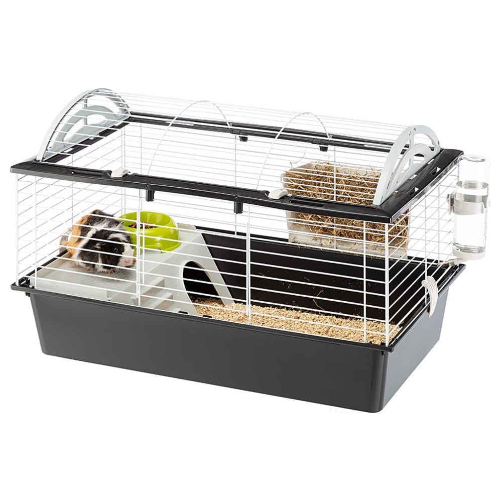 FERPLAST Cage équipée Casita 80 Pour Grands Rongeurs : Longueur 78 Cm