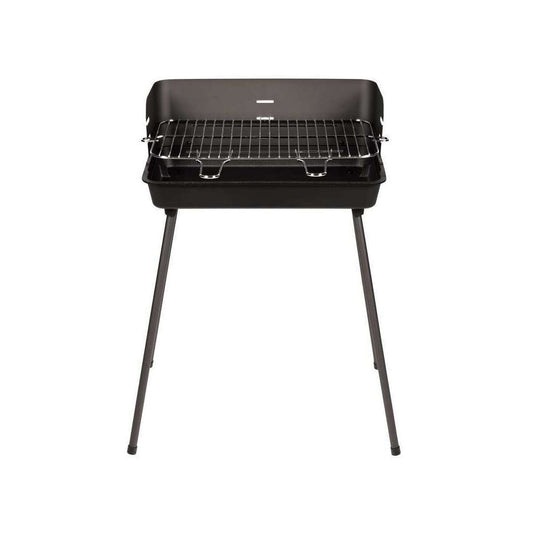  Barbecue Charbon De Bois Tikal Cuve Fonte L 62,5 X L 41 X H 80 Cm