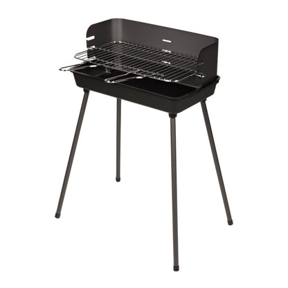  Barbecue Charbon De Bois Tikal Cuve Fonte L 62,5 X L 41 X H 80 Cm