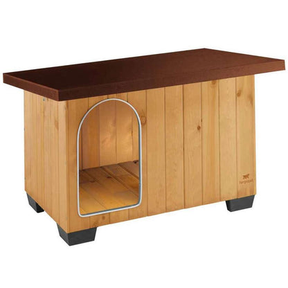FERPLAST Niche Pour Chiens Baita 80 Marron - 102 X 70 X 65,5 Cm