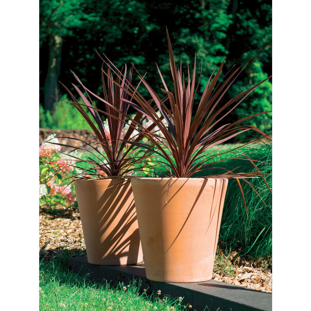  Cuvier Contemporain En Terre Cuite Ø 39 X H. 38cm