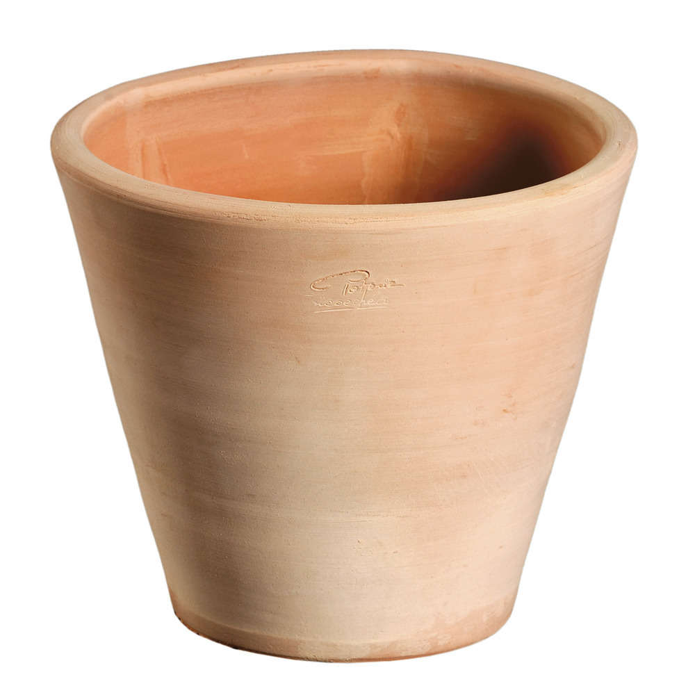  Cuvier Contemporain En Terre Cuite Ø 47 X H. 48cm