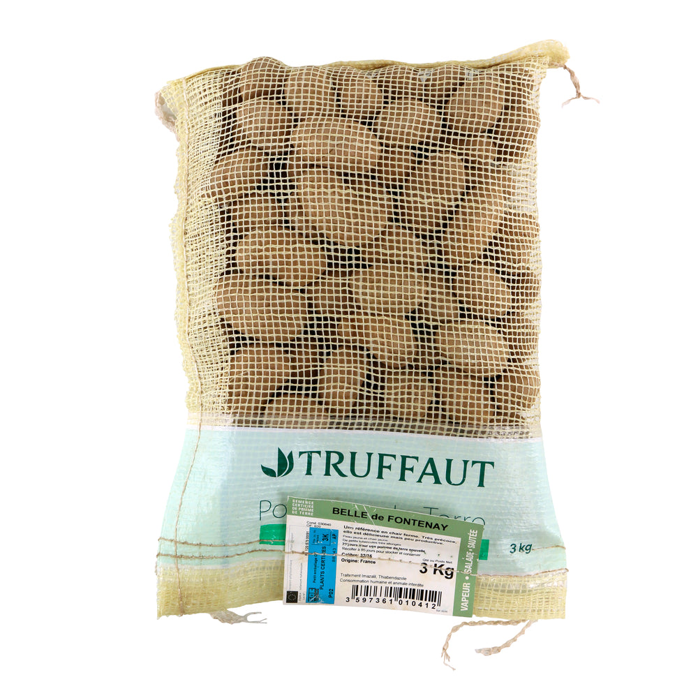  Plants De Pommes De Terre La Belle De Fontenay' En Sac - 3 Kg