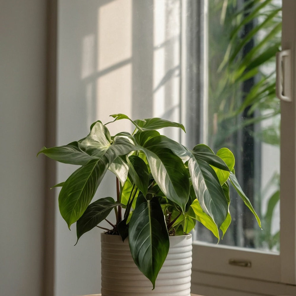  Plante Verte - Philodendron 'florida Green' - Hauteur 20-30cm - ⌀12cm