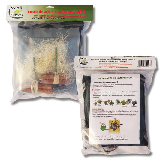  Poche Prêt A Planter, Pour Cadre Wallflower
