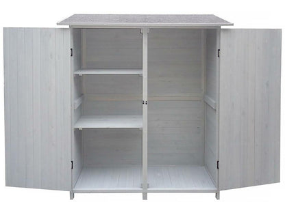  Armoire De Jardin "espacio" - 140 X 49 X 162 Cm - Anthracite