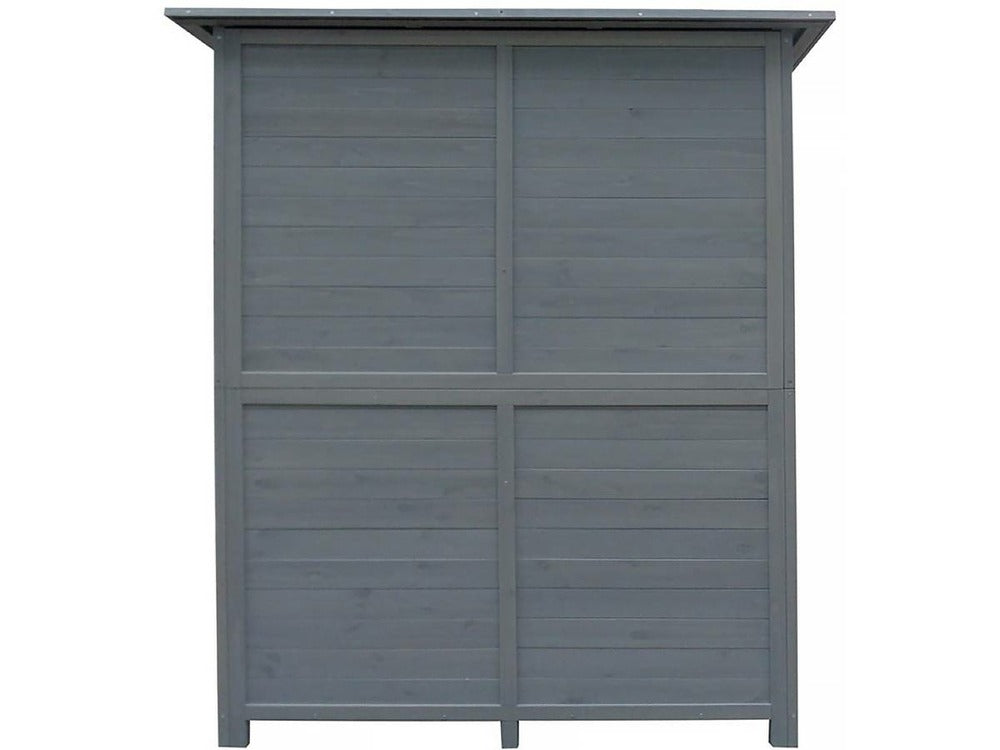  Armoire De Jardin "espacio" - 140 X 49 X 162 Cm - Anthracite