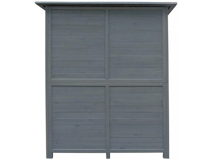  Armoire De Jardin "espacio" - 140 X 49 X 162 Cm - Anthracite