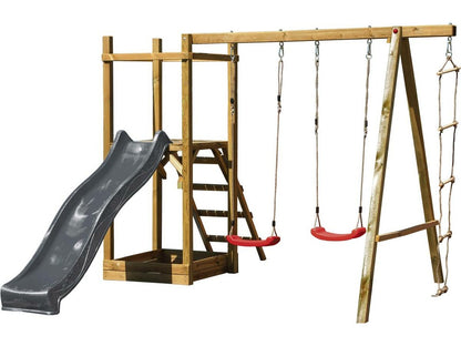  Aire De Jeux "kubus" Avec échelle Inclinée - 320 X 350 X 210 Cm