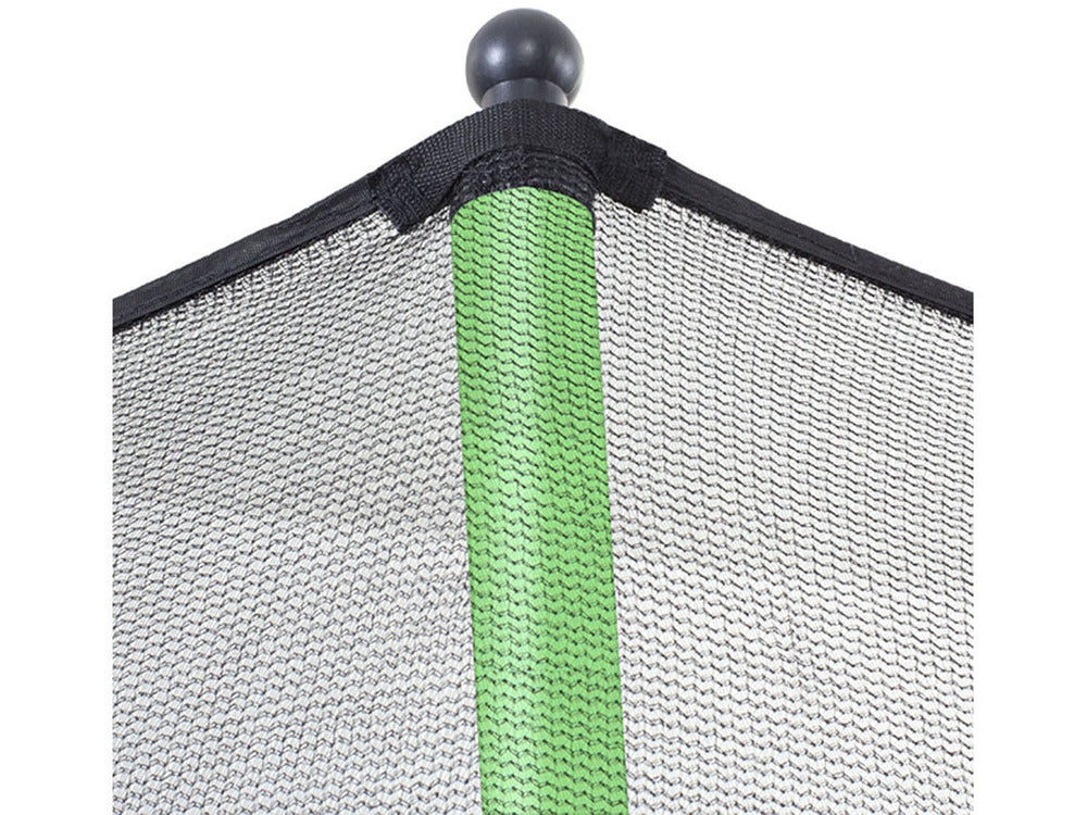  Trampoline " Yoopi " - ø 4.25 M - Avec Filet + Echelle + Couverture + Kit D'ancrage