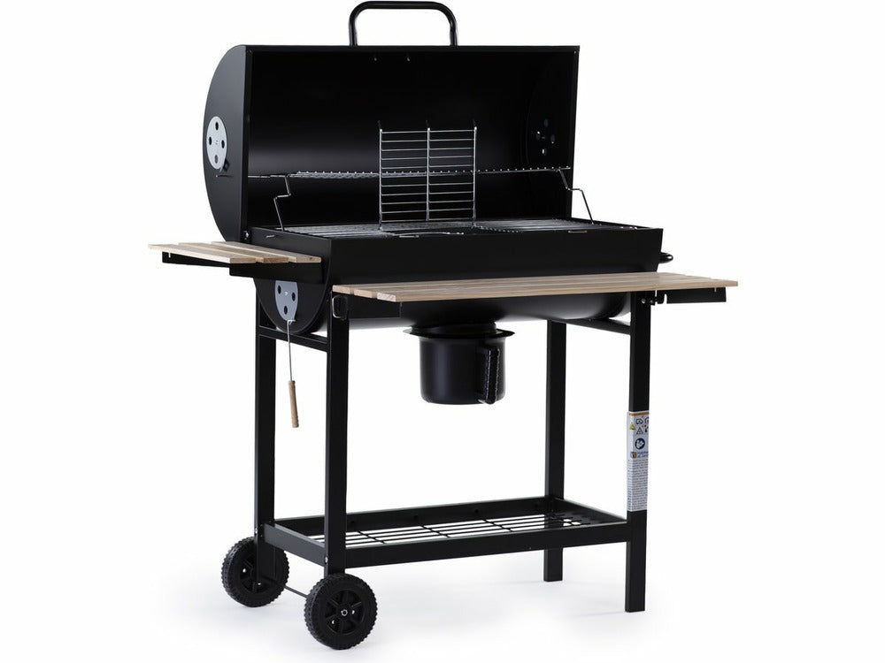  Barbecue Charbon De Bois "king" - 95 X 63 X 105 Cm - Noir