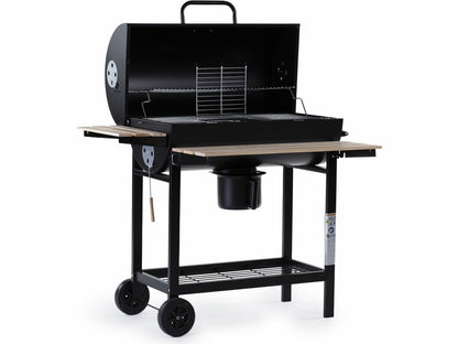  Barbecue Charbon De Bois "king" - 95 X 63 X 105 Cm - Noir