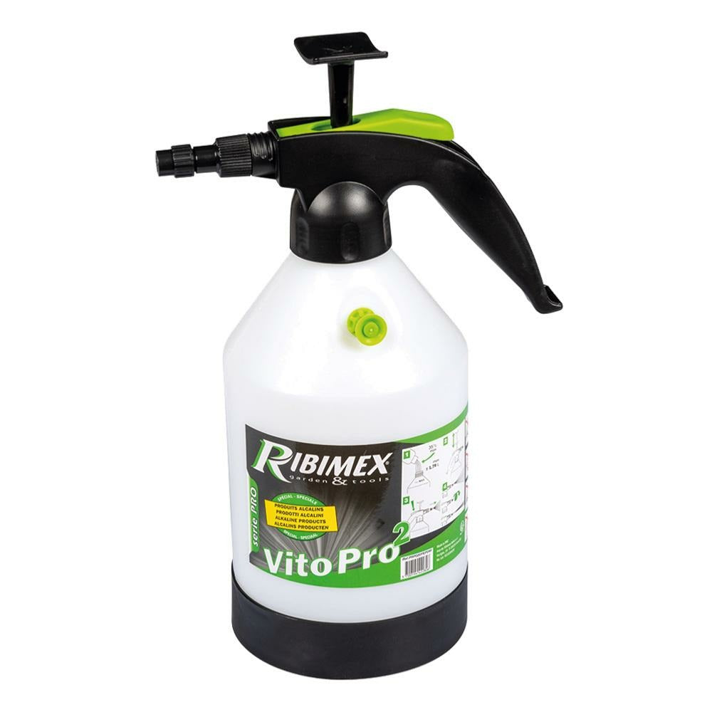  Pulvérisateur 2 Litres à Pression Préalable Vitopro 2 Pour Produits Alcalins
