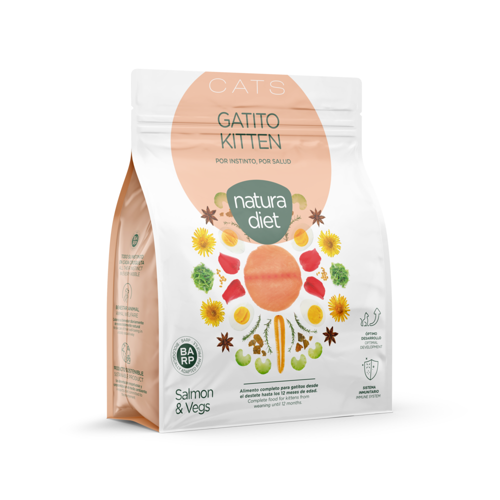  Natura Diet Cat Kitten Salmon 400 Gr