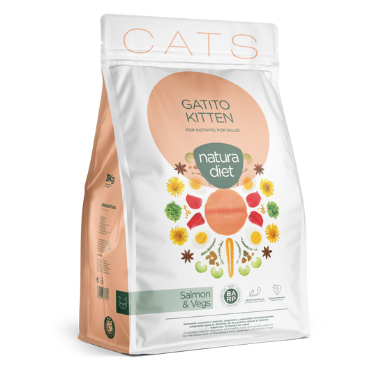  Natura Diet Cat Kitten Salmon 3 Kg