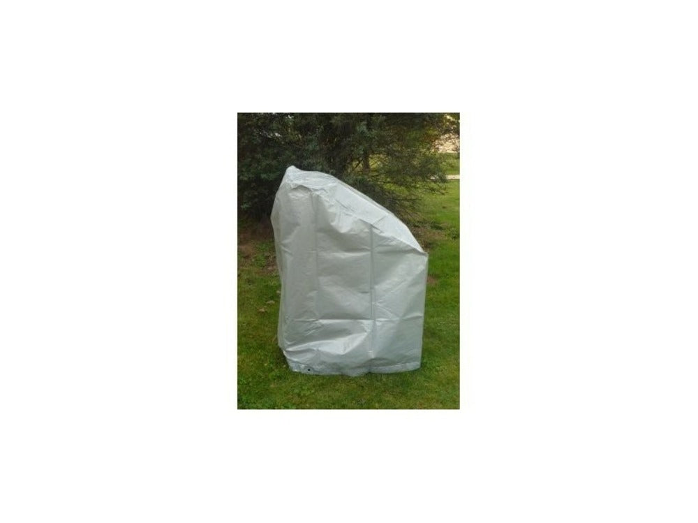  Housse De Protection Pour Chaises - Argent - 67x67x109 Cm