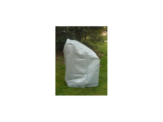  Housse De Protection Pour Chaises - Argent - 67x67x109 Cm