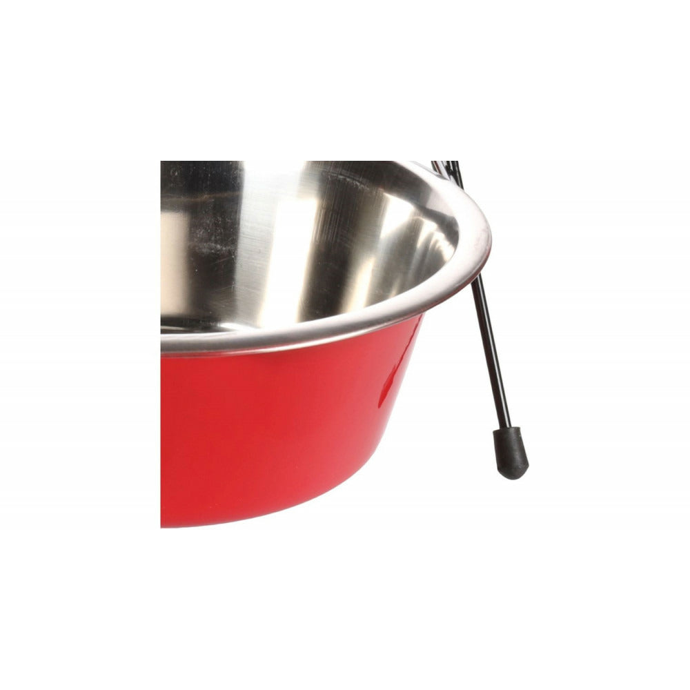  Ecuelle Duo ø 25 Cm. 2500 Ml. Avec Support Arjun. Xl. Pour Chien