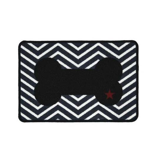  Tapis De Repas Noir Os