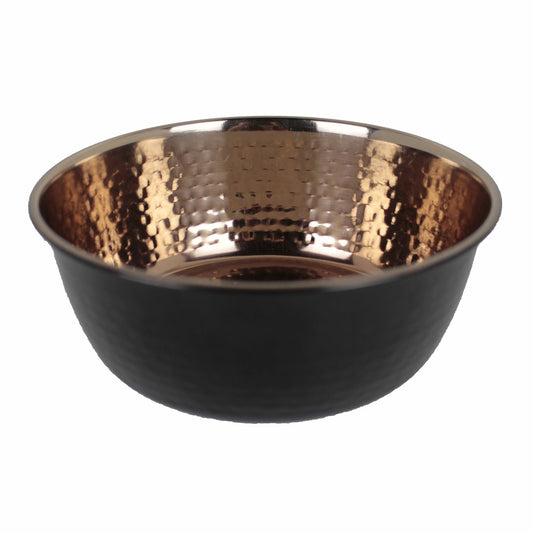  Gamelle Noire Et Cuivrée Effet Martelé : 950 Ml