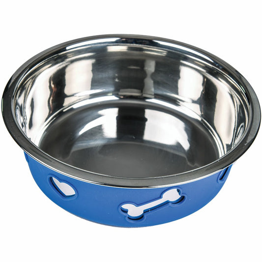  Gamelles Revêtement Silicone Couleur : Bleu