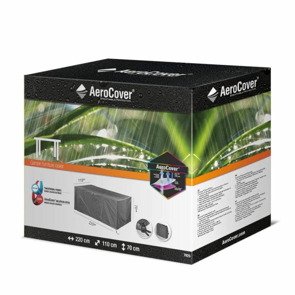 Aerocover Housse De Protection Pour Table Rectangulaire L220 Cm