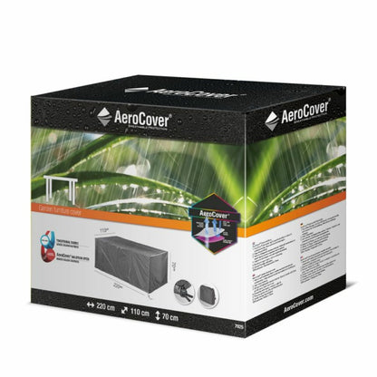 Aerocover Housse De Protection Pour Table Rectangulaire L220 Cm