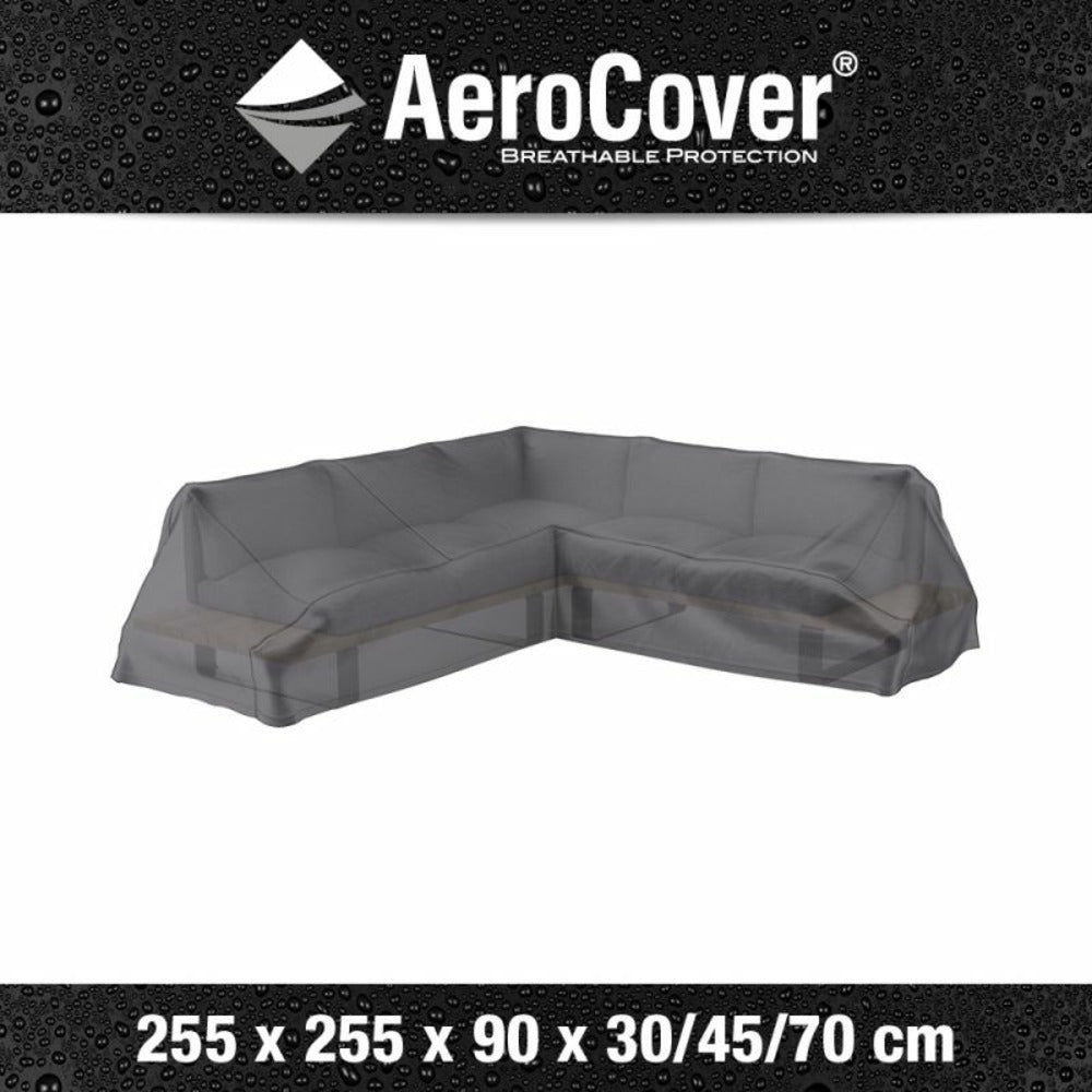 Aerocover Housse De Protection Pour Salon De Jardin D'angle L255 Cm