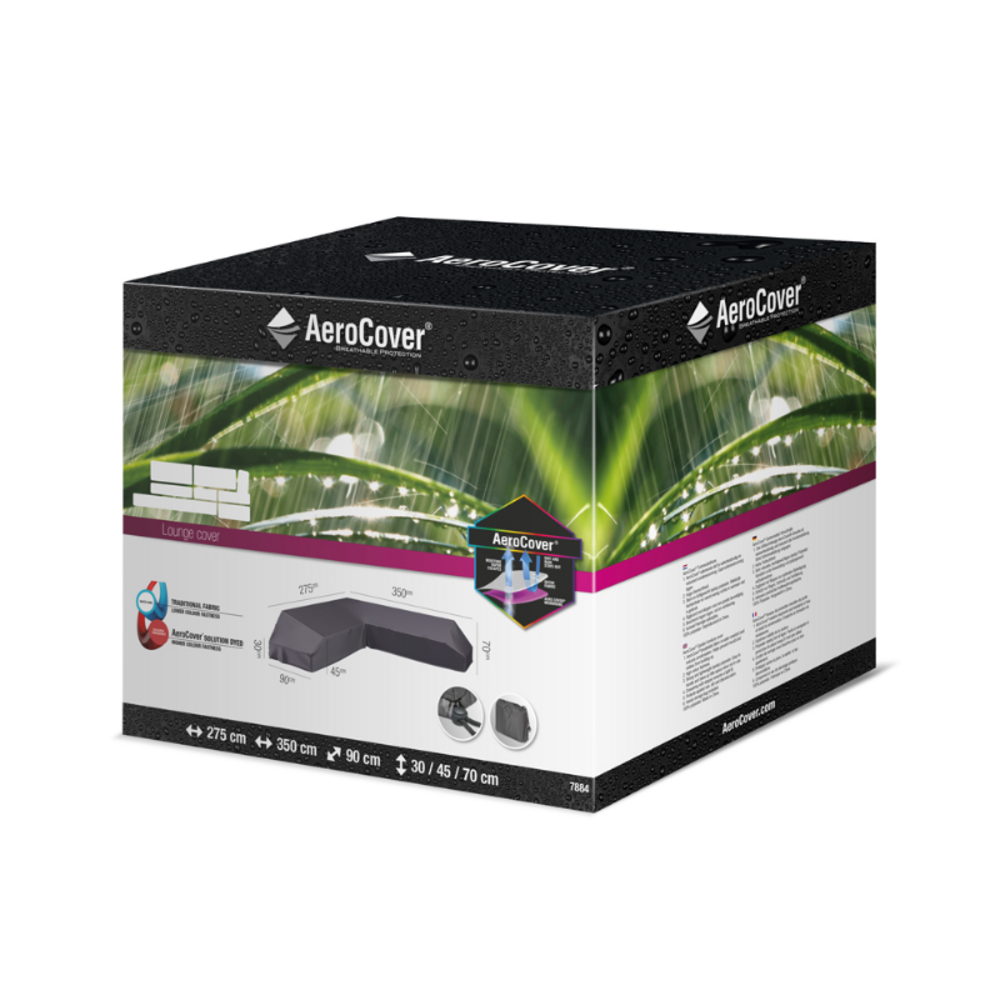 Aerocover Housse De Protection Pour Salon De Jardin D'angle L350 Cm