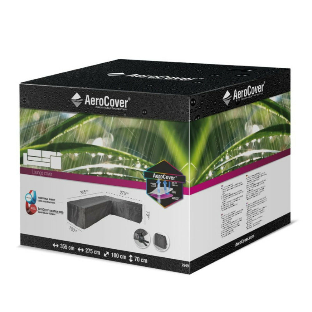 Aerocover Housse De Protection Pour Salon De Jardin D'angle L355 Cm
